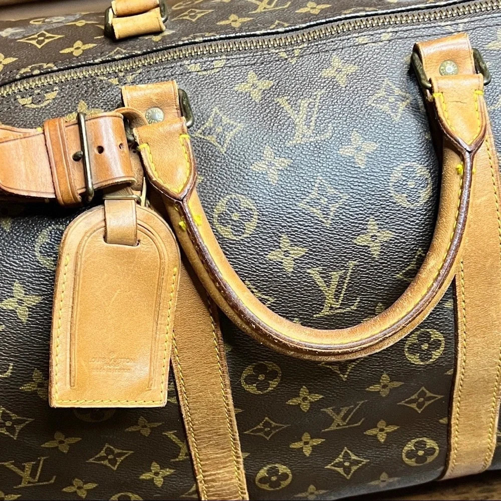 Louis Vuitton Monogram Keepall 55 Top Handle - Picture 14 of 16